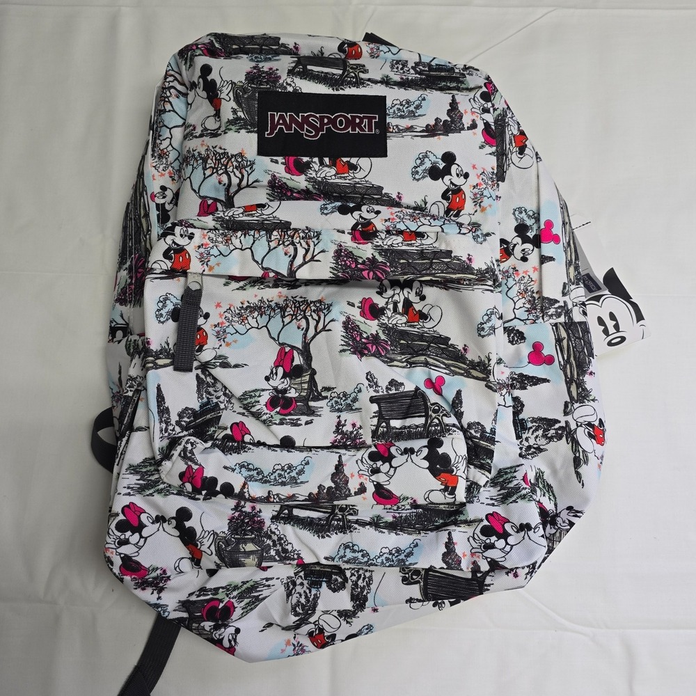 Jansport Disney SuperBreak Mickey Mouse Backpack Day‎ in the Park Print